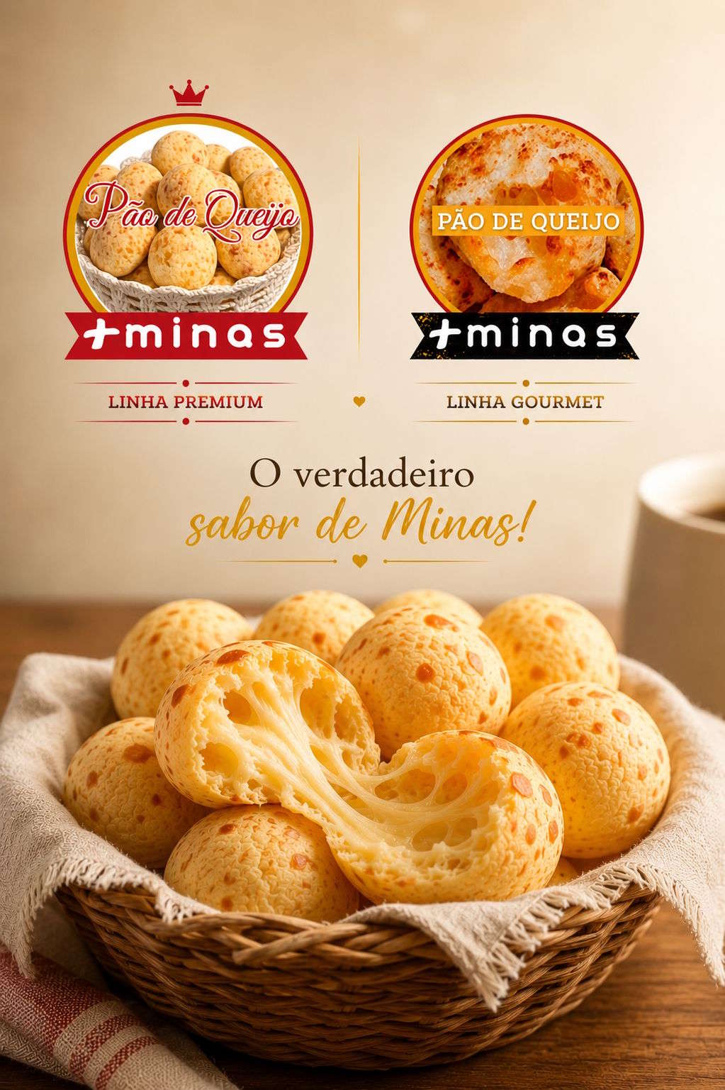 comprar pão de queijo direto da fábrica